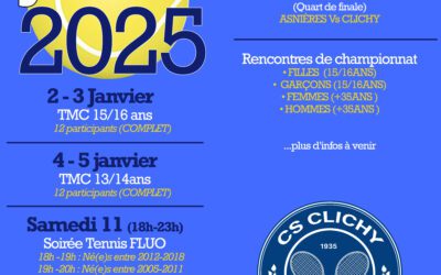 AGENDA JANVIER 2025